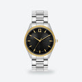 Women's 38mm Black Dial Watch, Black dial / Silver-tone