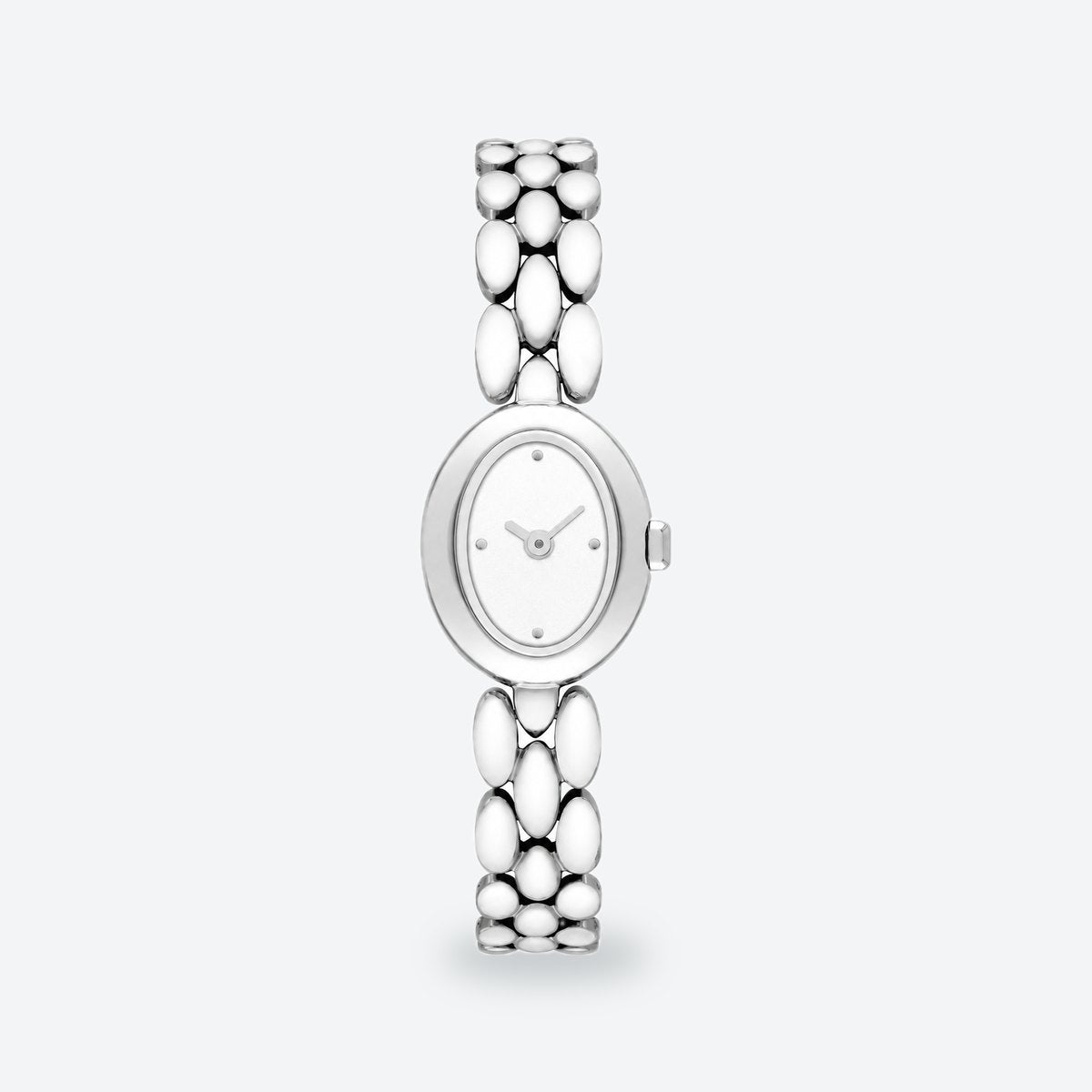 Women's 18x22.5mm Cream Dial Watch, Cream dial / Silver-tone