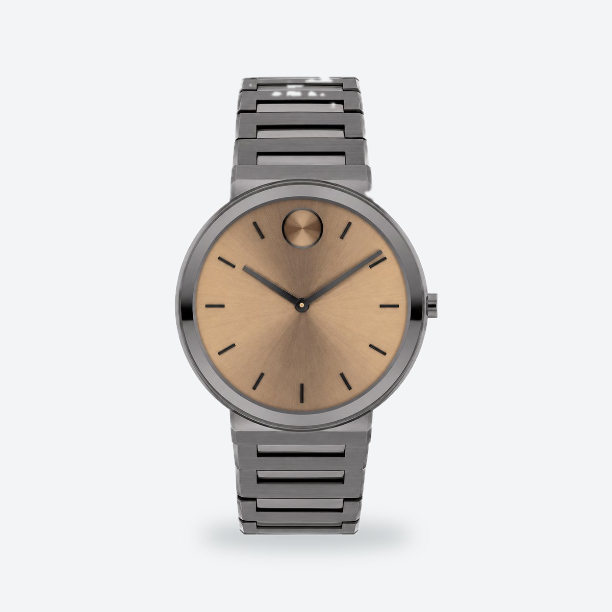 Men's 40mm Brown Dial Watch, Brown dial / Grey