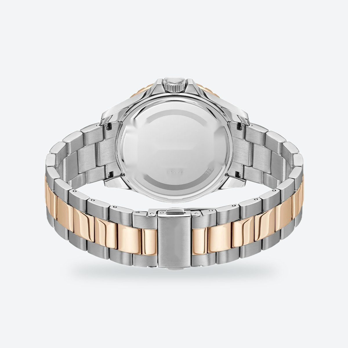 Men's 41mm Blue Dial Watch, Steel Bracelet, Silver-Tone, view 4