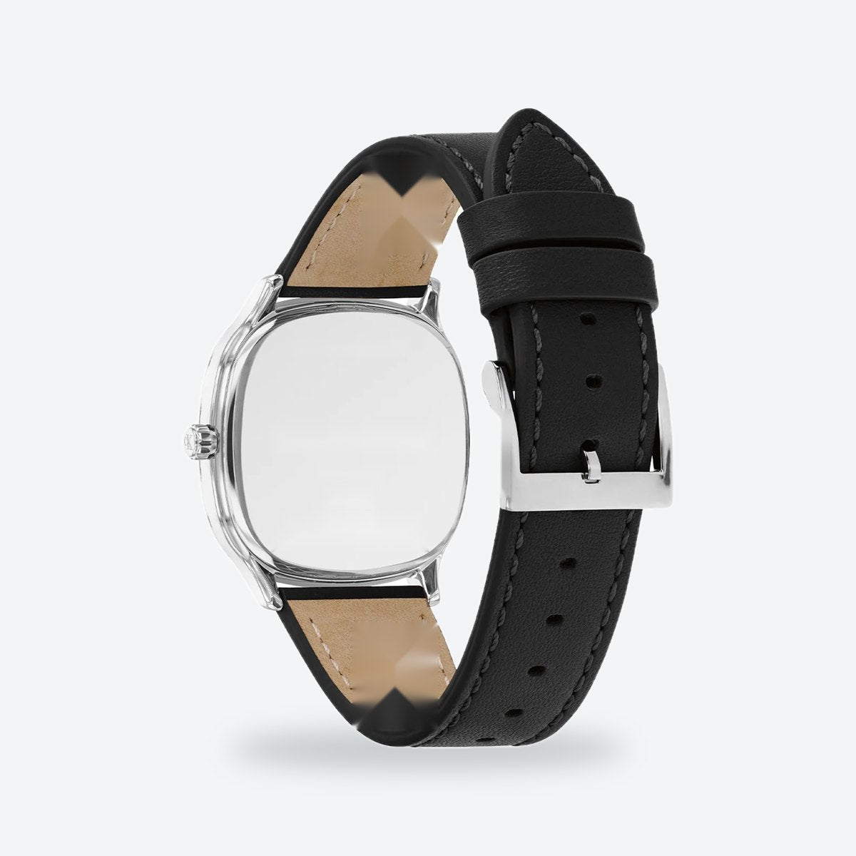 Men's 37mm Black Dial Watch, view 4