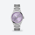 Women's 36mm Lilac Dial Automatic Watch, Lilac dial / Silver-tone