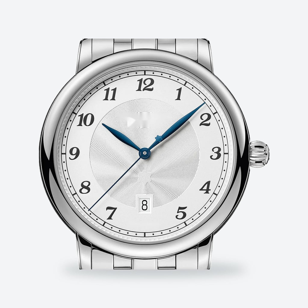 Unisex 42mm Silvery White Dial Automatic Watch, view 2