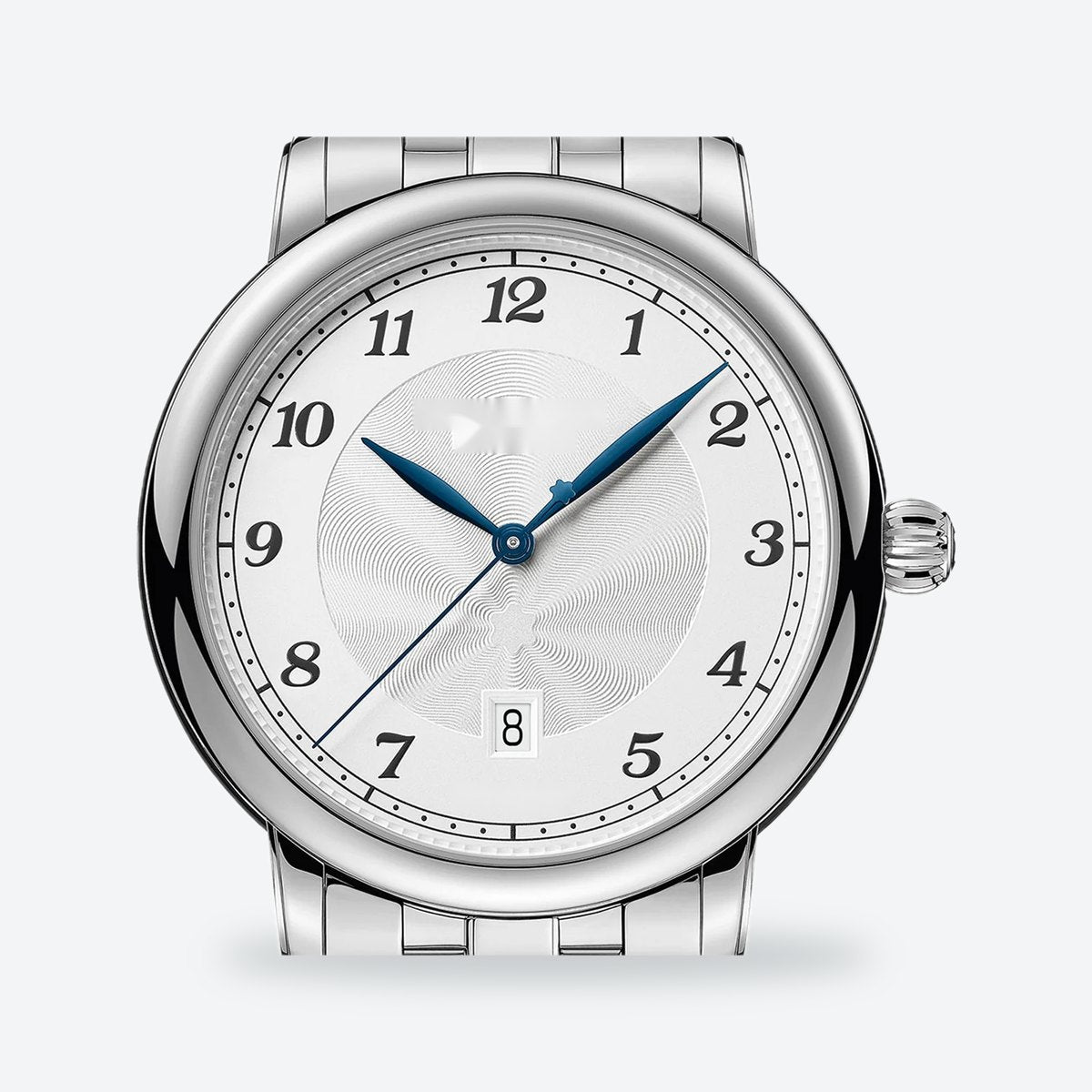 Unisex 42mm Silvery White Dial Automatic Watch, view 2