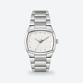 Men's 40mm Silver Dial Watch, Silver dial / Silver-tone