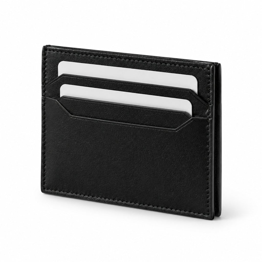 Black Leather Card Holder, view 2