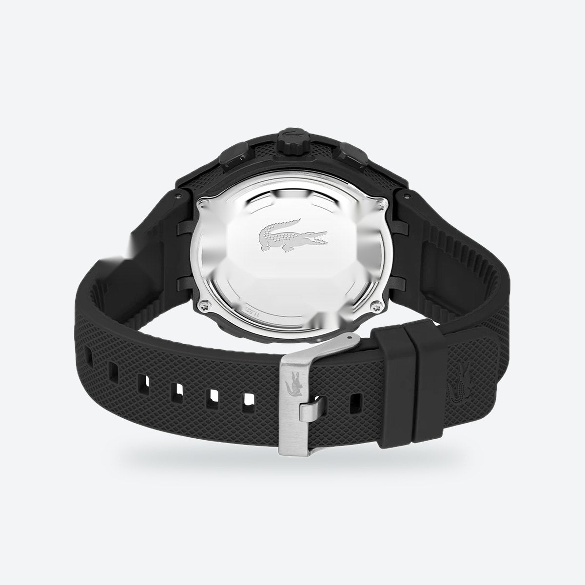Men's 45mm Black and Gold Dial Watch, view 5