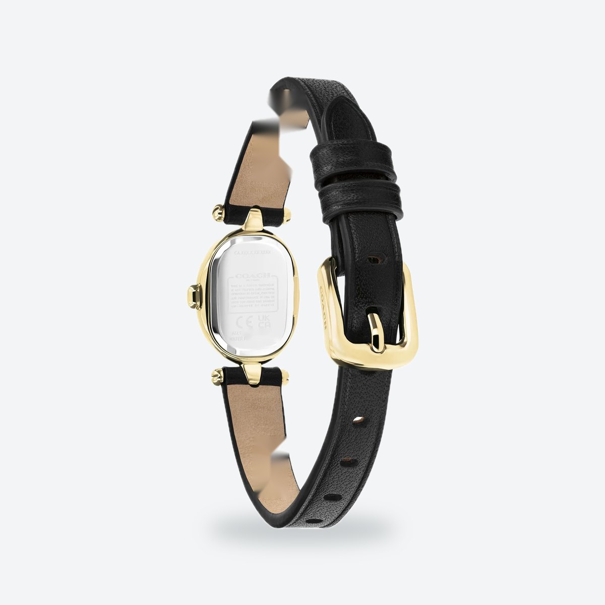 Women's 18x22.5mm Black Dial Watch, view 4