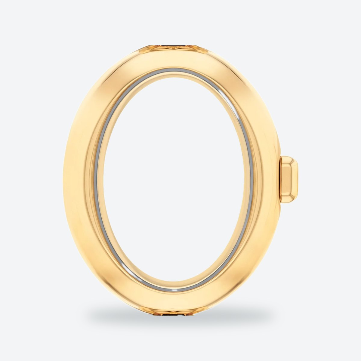 Women's 22mm White Dial Watch, Steel Bracelet, Gold-Tone, Style 2, view 3