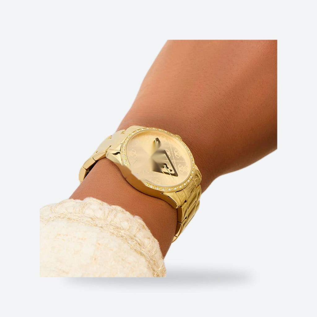 Women's 36mm Gold Dial Watch, Steel Bracelet, Gold-Tone, Style 2, view 2