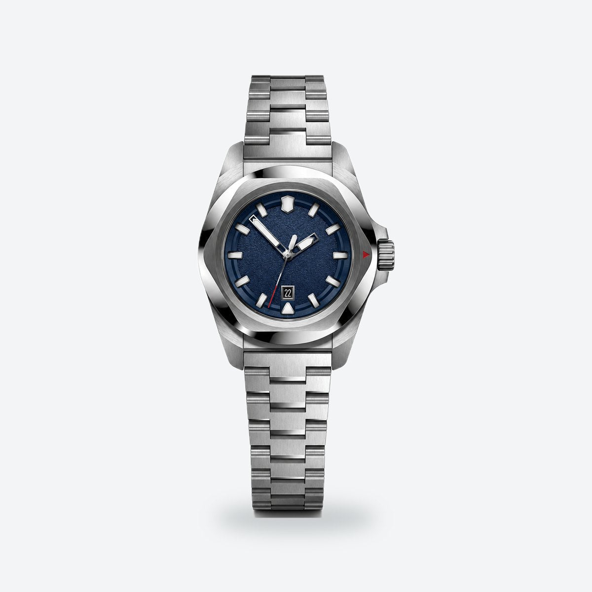 Women's 32mm Blue Dial Watch, Blue dial / Silver-tone
