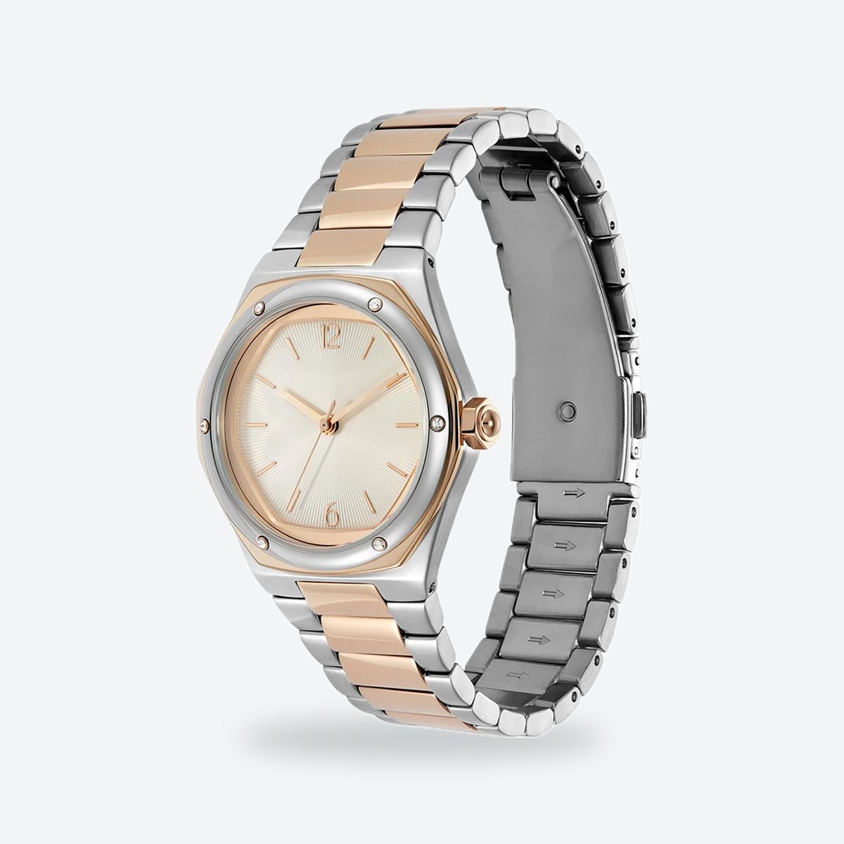 Women's 33mm Silvery White Dial Watch, view 3