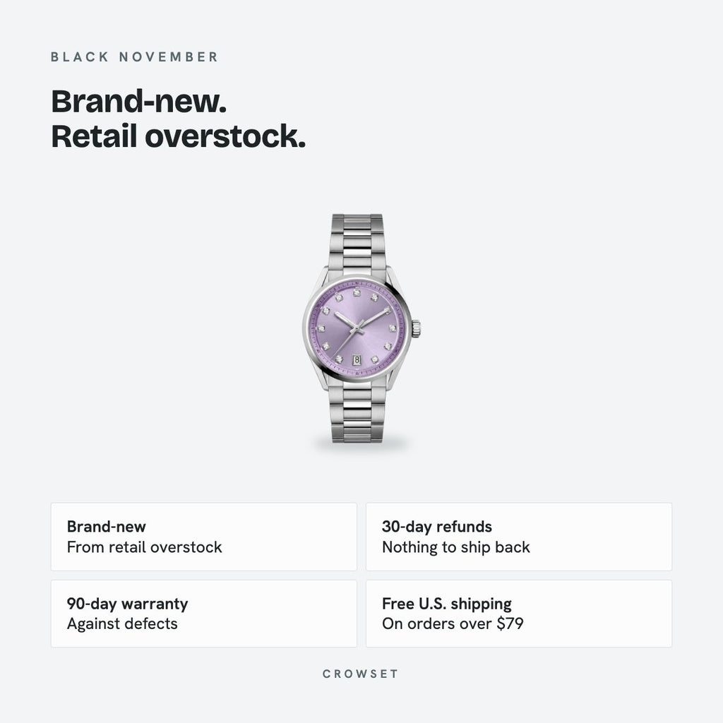 Women's 36mm Lilac Dial Automatic Watch, details