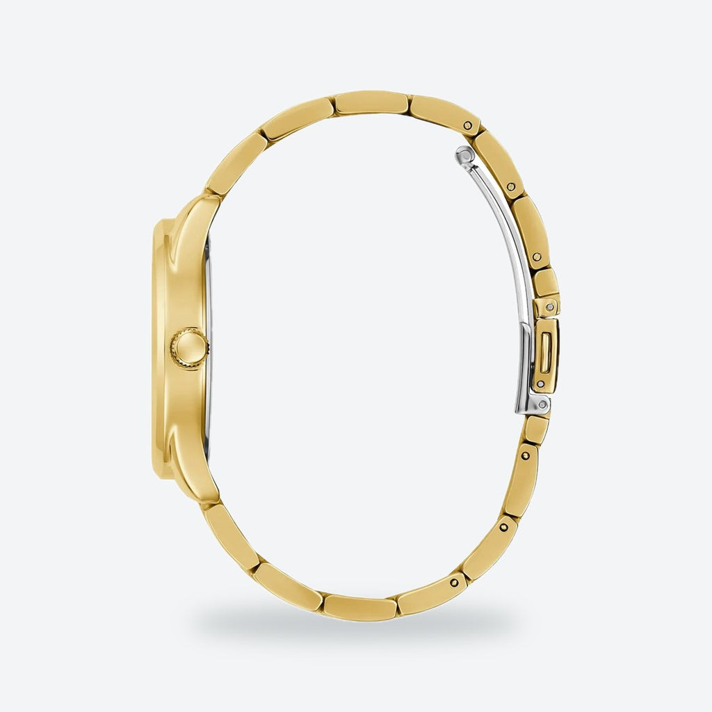Women's 36mm Gold Dial Watch, Steel Bracelet, Gold-Tone, view 4