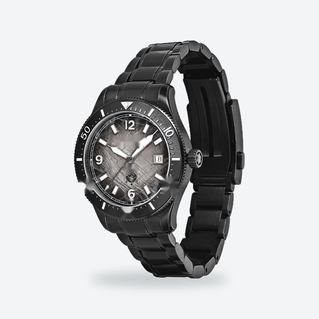 Men's 41mm Black Dial Automatic Watch, view 5