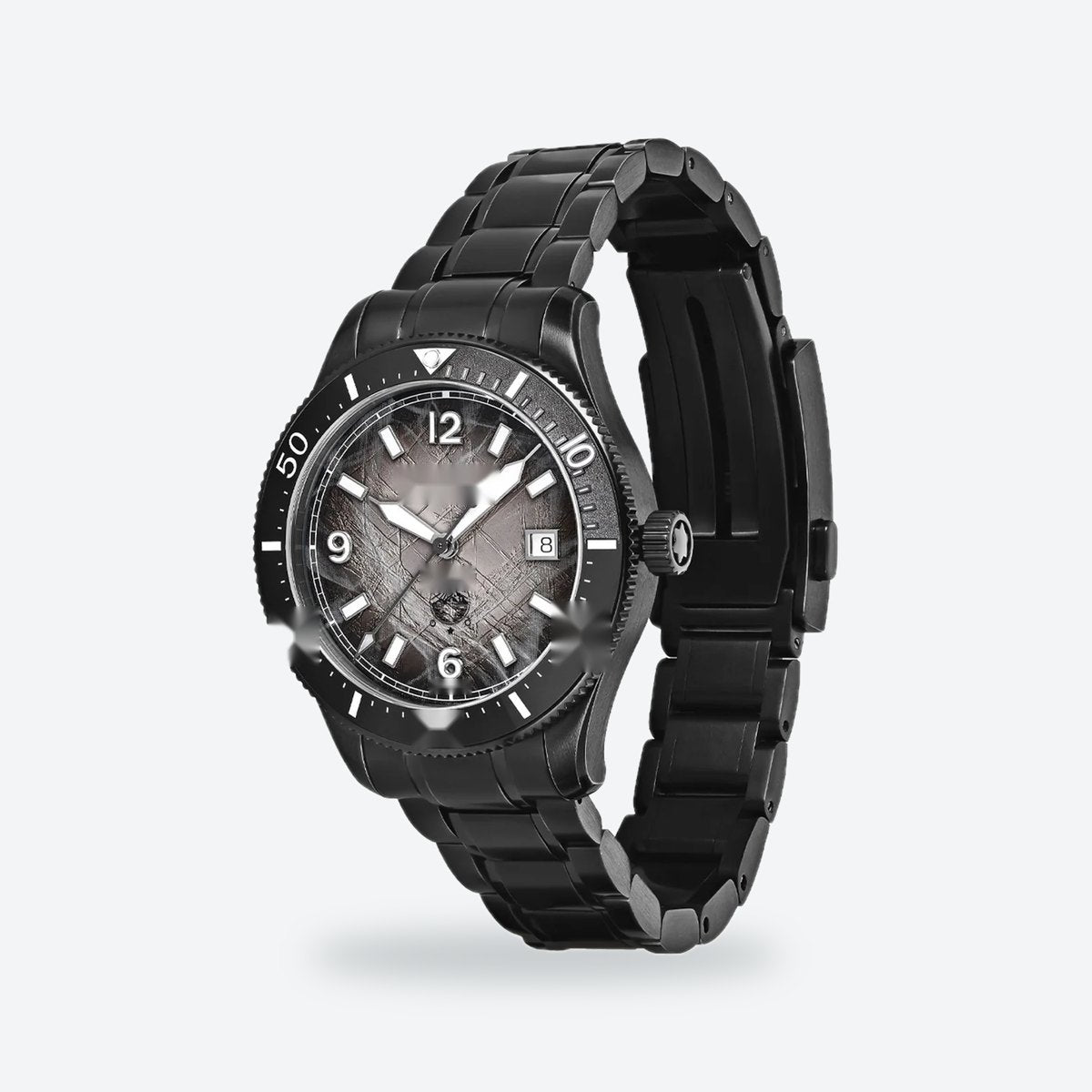 Men's 41mm Black Dial Automatic Watch, view 5