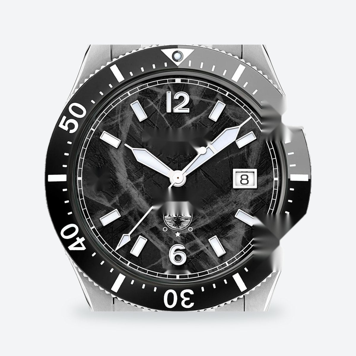 Men's 41mm Black Dial Chronograph Watch, view 2