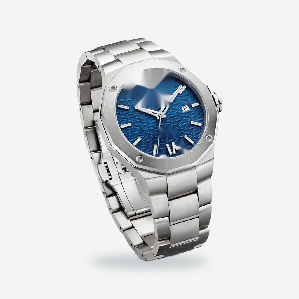 Men's 42mm Blue Dial Automatic Watch, view 3