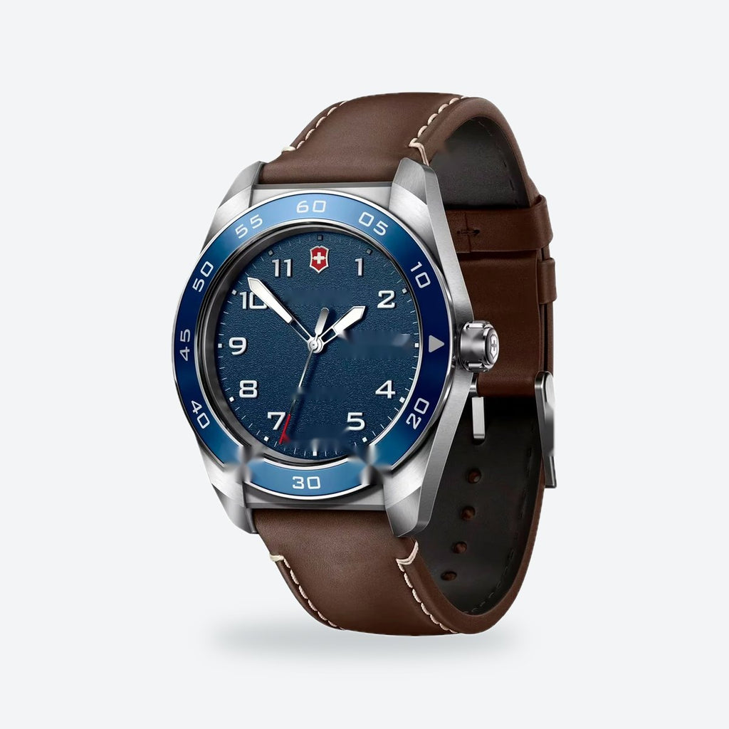 Men's 42mm Blue Dial Watch, view 3