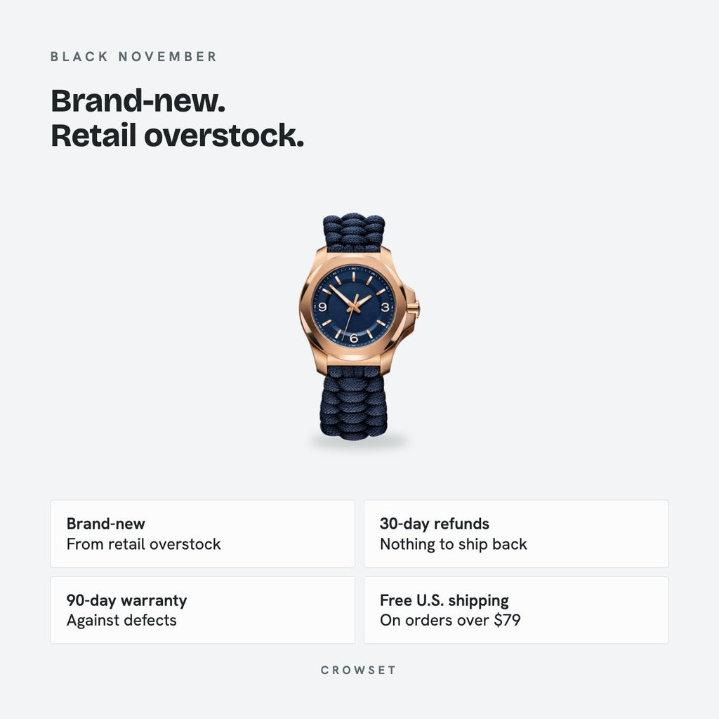 Women's 37mm Blue Dial Watch, details