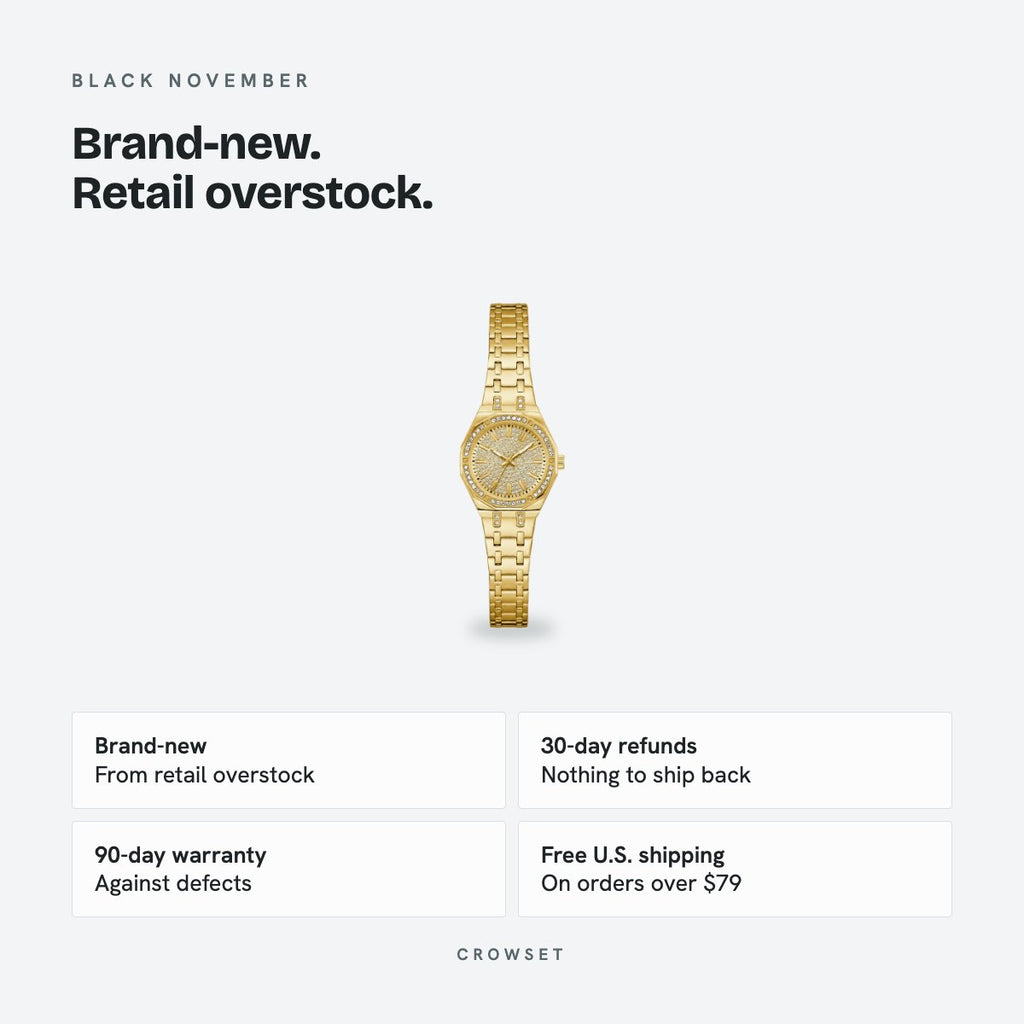 Women's 25mm Champagne Dial Watch, details
