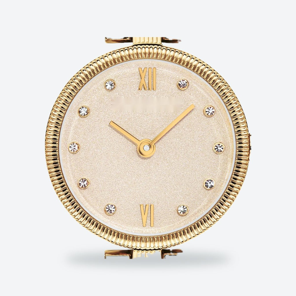 Women's 24mm Gold Dial Watch, Steel Bracelet, Style 2, view 2