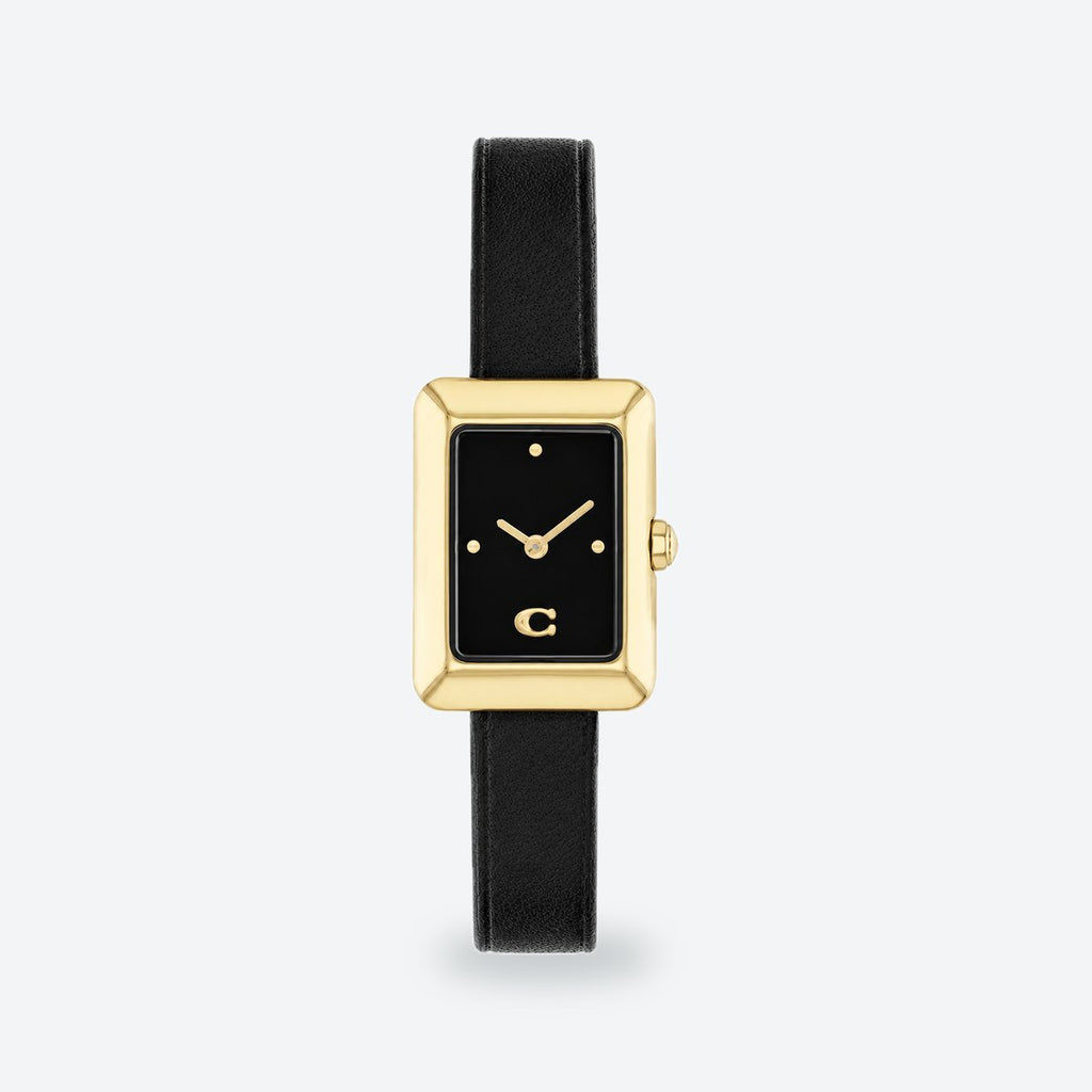 Women's 19mm Black Dial Watch, Black dial / Black