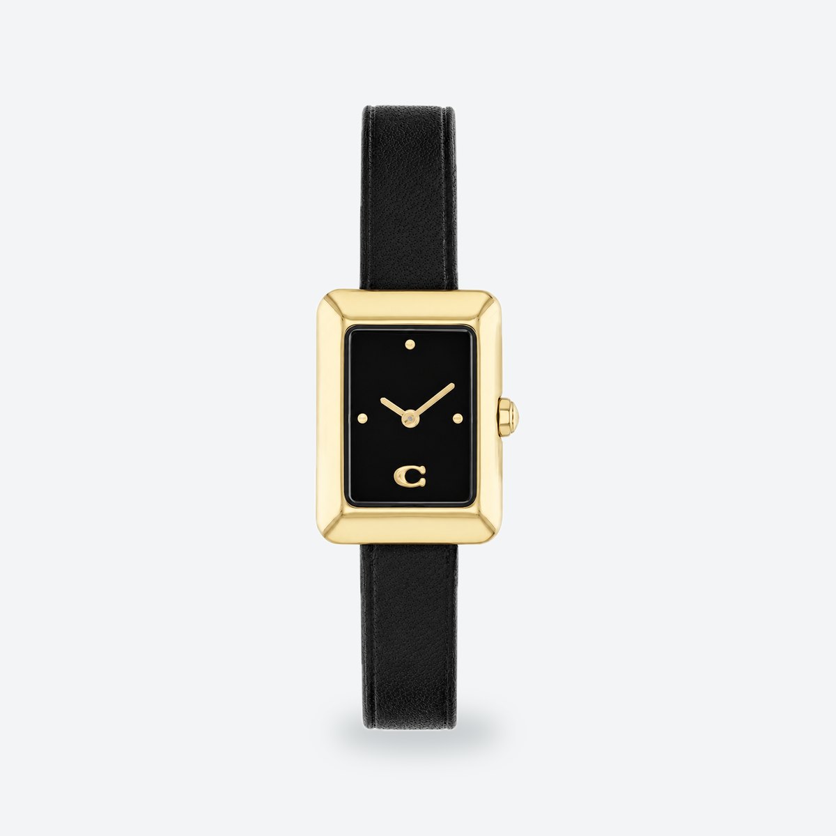 Women's 19mm Black Dial Watch, Black dial / Black
