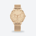 Women's 36mm Taupe Dial Watch, Taupe dial / Rose gold-tone