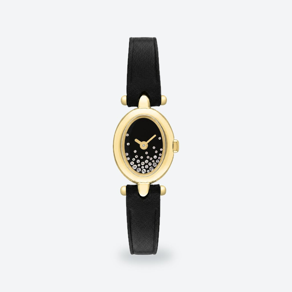 Women's 18x22.5mm Black Dial Watch, photo