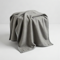 Herringbone Wool-Blend Blanket
