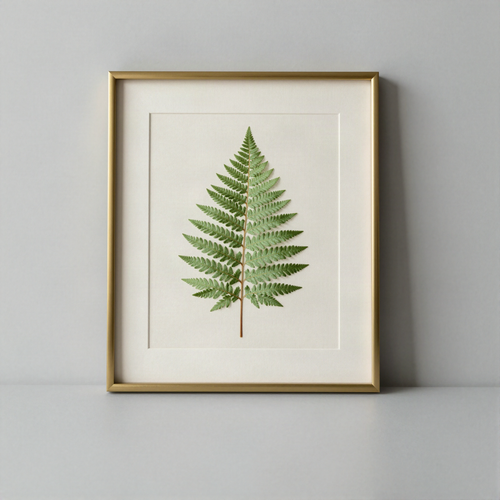 Botanical Pressed-Leaf Frame