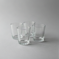 Ribbed Glass Tumbler Set